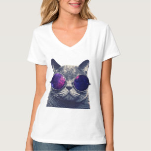 Kvinna Bella+Avkopplad färdig V-Nacke för kanfas T-shirt
