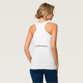Kvinna Bella+KanfasFlowy Racerback tanktop Linne Med Racerback