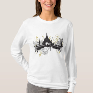 Kvinna BellaCanvas Flowy knuffar av skjortan Paris Tee