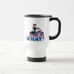 Kvinna Biker Resemugg