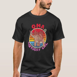 Kvinna Birthday I Oma I Stegosaurus I Familj T Shirt