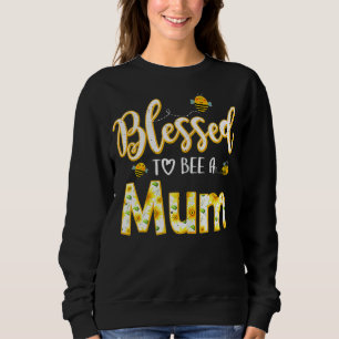 Kvinna Blunda Bee Mamma Mormor mot Mönster Bee T Shirt