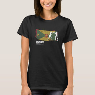 Kvinna Boxing Grenada Combat Sports Fighter Boxing T Shirt