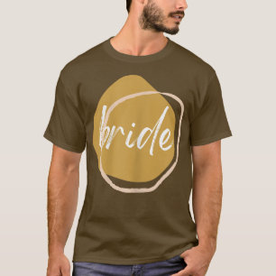 Kvinna BRIDE Matching TEAM BRIDE-skjorta för bröll T Shirt