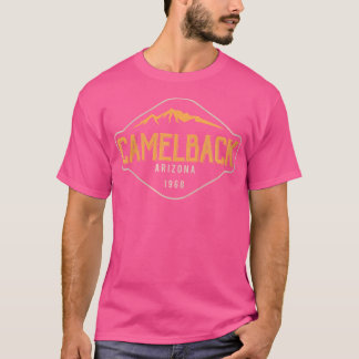 Kvinna Camelback Mountain Arizona Hiking T Shirt