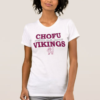 Kvinna Chofu högstadium Japan Vikings Tee Shirt