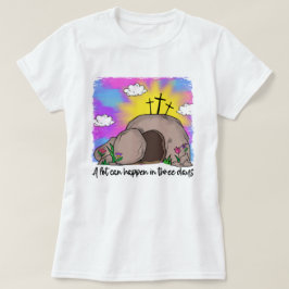 Kvinna Christian Påsk Resurrection T Shirt