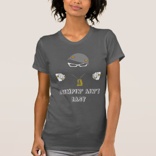 Kvinna Crimpin är inte lätt (Poly/bomull) T Shirt