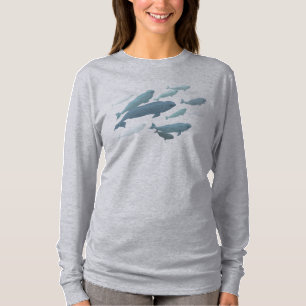 Kvinna dam för skjorta för Belugaval bästa val för Tee Shirt