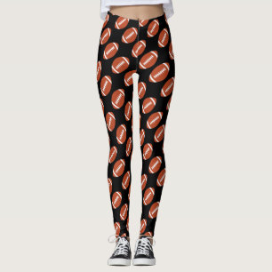 Kvinna damasker för dag för fotbollfläkt gullig leggings