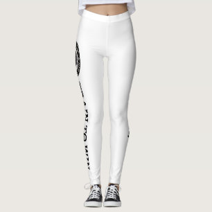 Kvinna damasker leggings