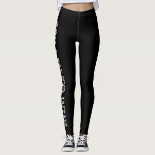 Kvinna damasker leggings