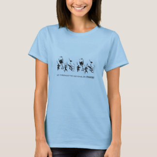 Kvinna dansskjorta tee shirt