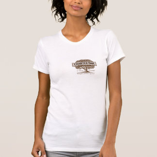 Kvinna Deluxe T skjorta för charterOak T-shirt