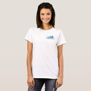 Kvinna Eleuthera Bahamas beklär logotypT-tröja Tee