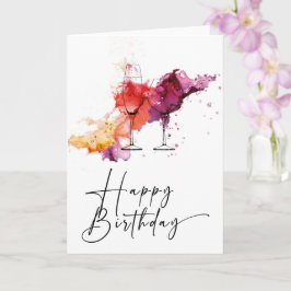 Kvinna eller Manar Födelsedagskort Kort