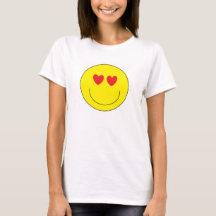Kvinna Emoji skjorta Tee Shirt
