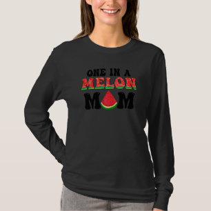 Kvinna en i Melon Mamma första födelsedag T Shirt