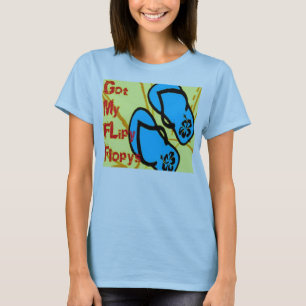 Kvinna Flip-Misslyckande T-tröja Tee Shirt