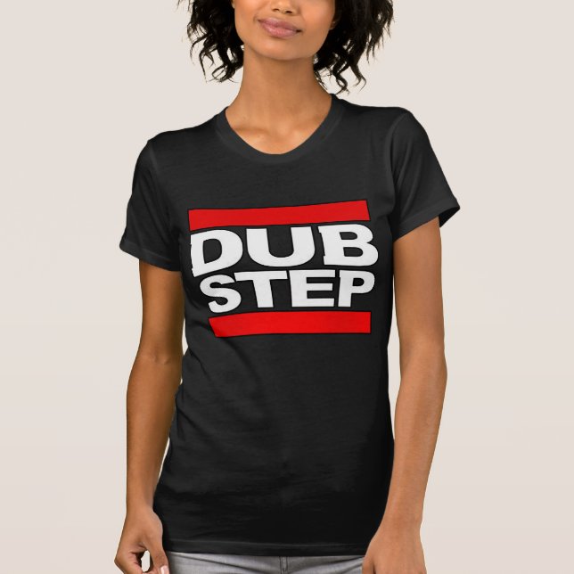 kvinna för damflickaladys DUBSTEP T-shirt (Framsida)