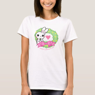 Kvinna för kärlekBergamotkanin skjorta - violetta Tee Shirt