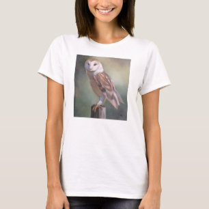 "Kvinna för ladugårdugglamålning utslagsplats T Shirt