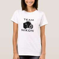 Kvinna för LAG NIKON Hanes ComfortSoft® T-tröja