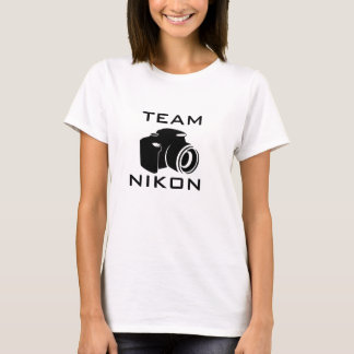 Kvinna för LAG NIKON Hanes ComfortSoft® T-tröja Tee