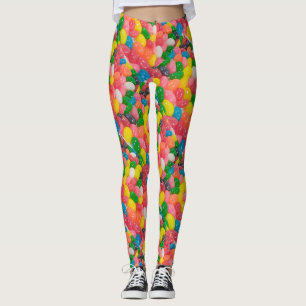 Kvinna för påsk för gelébönagodis damasker leggings