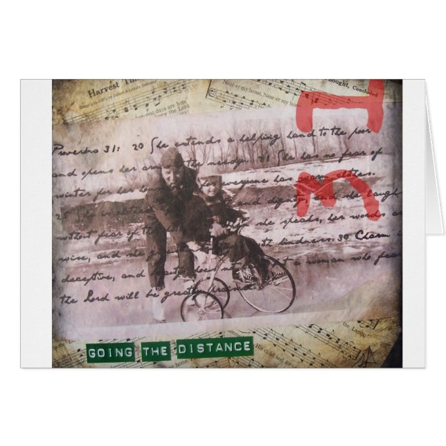 Kvinna för Proverbs 31 Hälsningskort (Framsidan Horizontal)