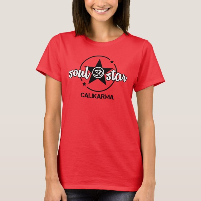 Kvinna för Soul☆stjärna T-tröja Tee Shirt (Framsida)