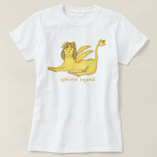 Kvinna för SphinxSquad (olik stilar) vit T-shirt