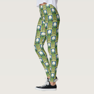 Kvinna för tecknad för bröllopsresaRoswell Leggings