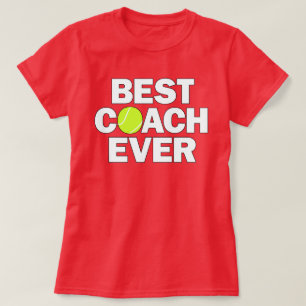 Kvinna för tennis bäst för lagledare sportar t shirt