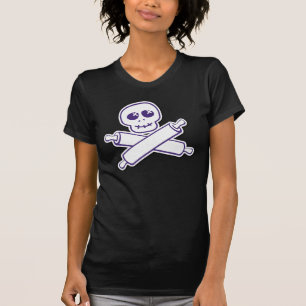 Kvinna förstörda T-tröja T Shirt