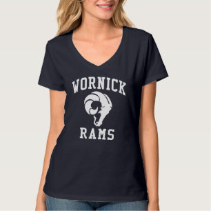 Kvinna fotbollskjorta - idrotts- logotyp t shirt
