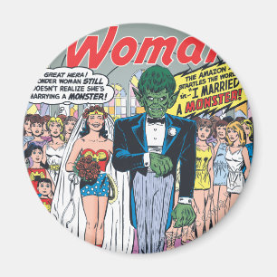 kvinna gift en monster magnet