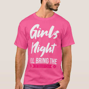 Kvinna Girls kväll Ill ta med flyktbilen party T Shirt