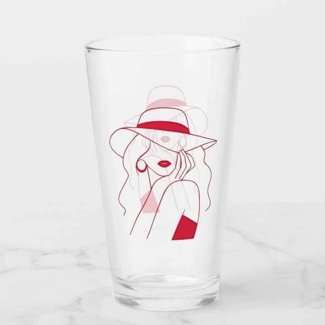 Kvinna Glaskopp (Framsida)