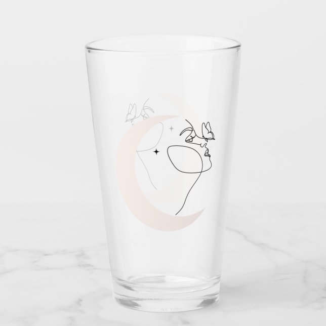 Kvinna Glaskopp (Framsida)