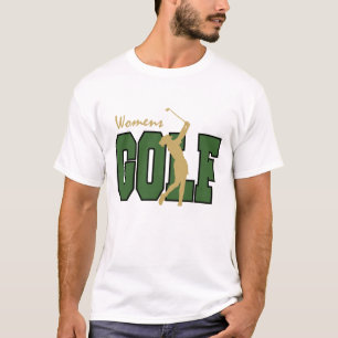 Kvinna Golft-skjorta T Shirt