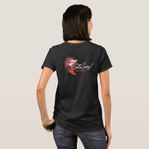 Kvinna Gottaswing svart utslagsplats Tee Shirt