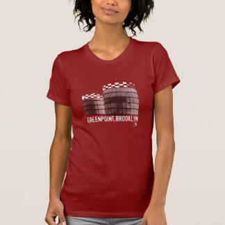 Kvinna Greenpoint gasar tankT-tröja Tee Shirt