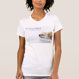 Kvinna GroomerTALK @ PetGroomer.com T-tröja Tröja