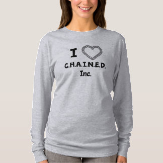 Kvinna grundläggande långärmad tee shirt