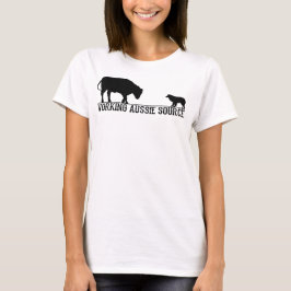 Kvinna grundläggande skjorta t-shirt