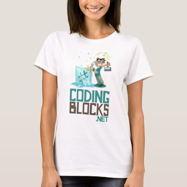 Kvinna grundläggande T - kodifiera Tee Shirt (Framsida)