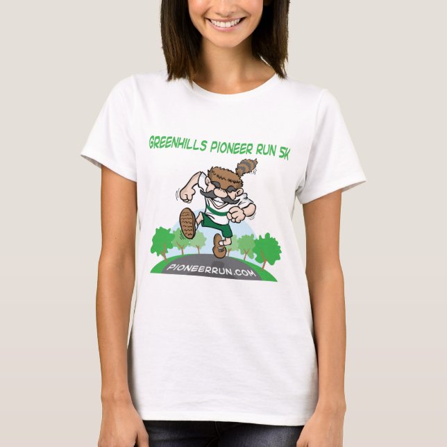 Kvinna grundläggande T-tröja - banbrytande springa T-shirt (Framsida)