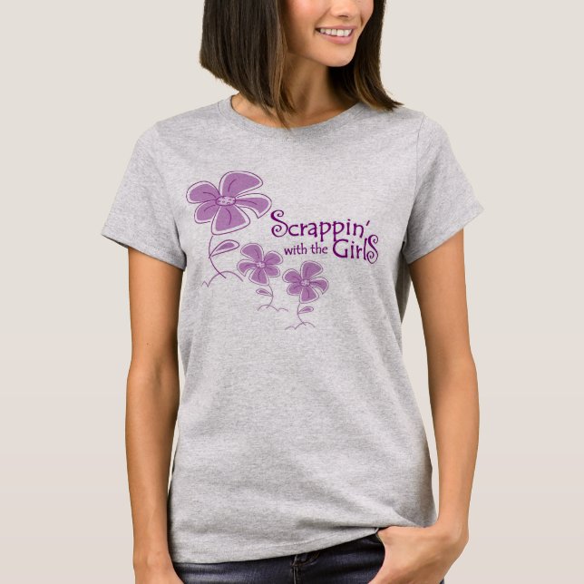 Kvinna grundläggande T-tröja w/logo T-shirt (Framsida)