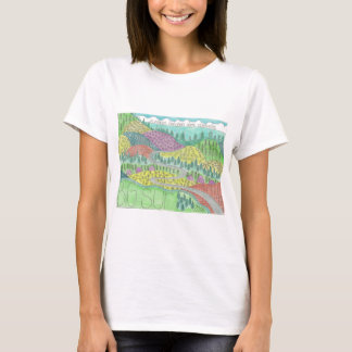 kvinna grundläggande tshirt t-shirt